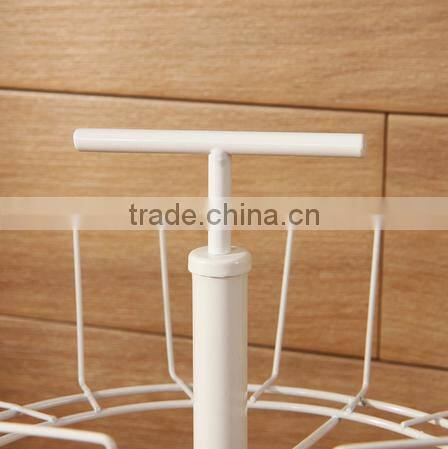 2-tier fashionable countertop metal jewelry display rack