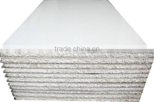 EPS/PU/Glass Fiber/Rock Wool sandwich panel