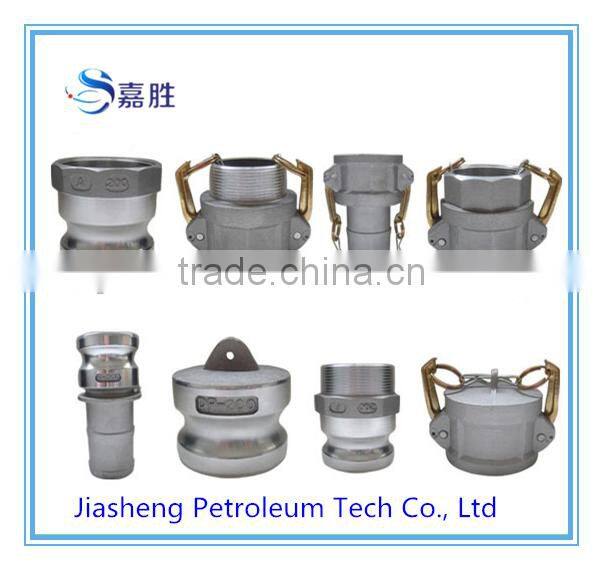 Round Flanged Female Quick Coupling