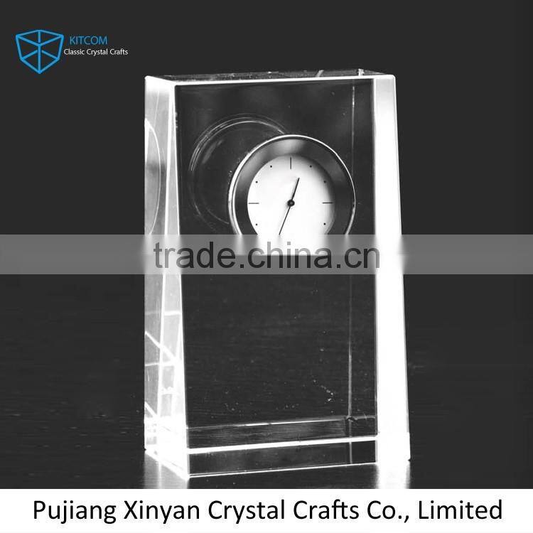 Wholesale prices super quality antique crystal clock with good prices