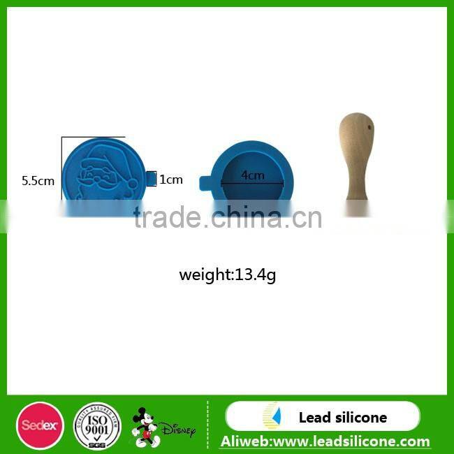 100% Food Grade Homemade Silicone Cookie Stamper
