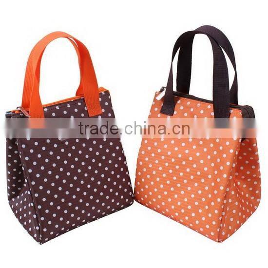 2016 New Design Customized Color Durable Cooler Lunch Bag