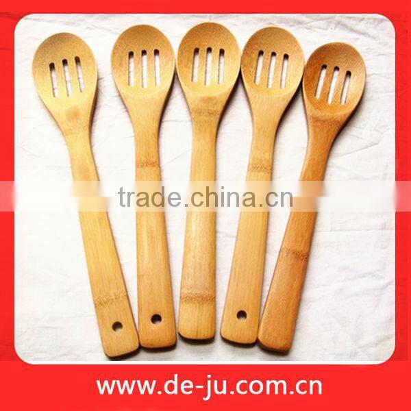 Dinner Ware Smooth Soup Small Bamboo Spoons