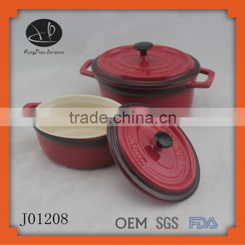 ceramic mini casserole,mini casserole dish with lid,stoneware bowl with lid