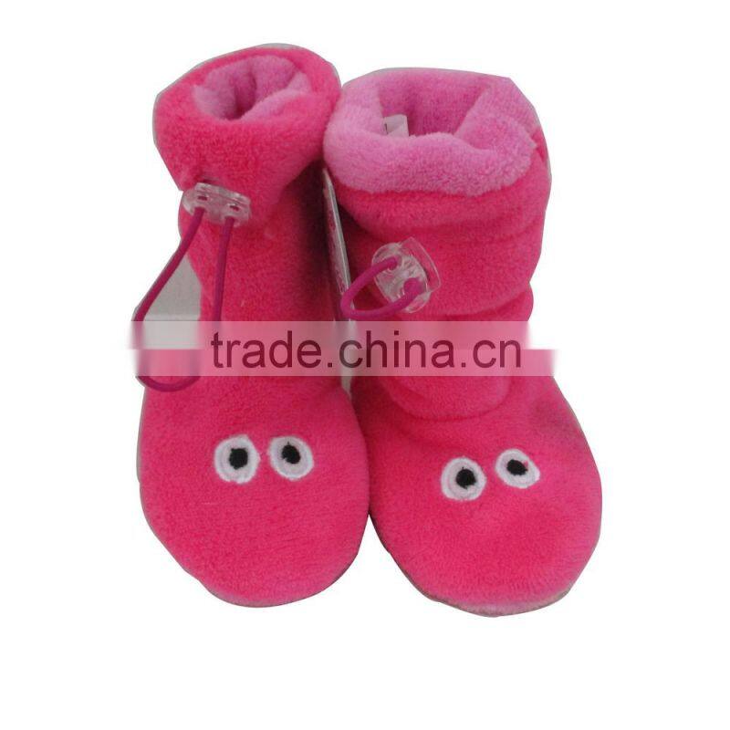 Trade assurance coral velvet winter baby shoe cowboy baby boots