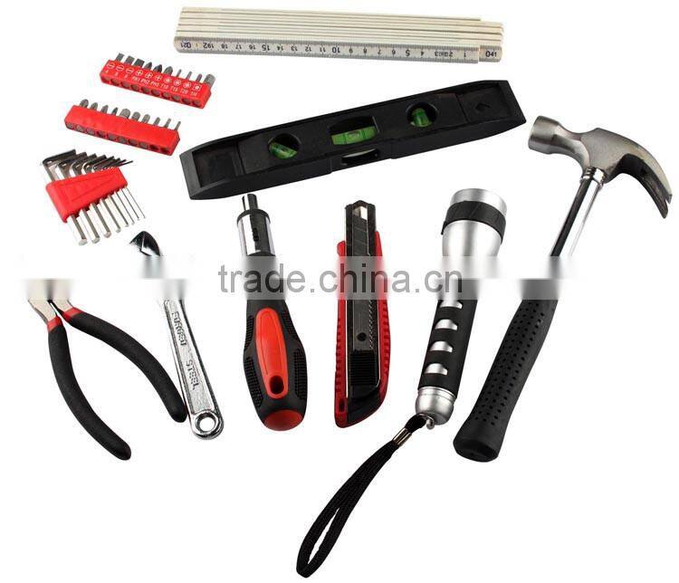 TOPRANK 37 piece basic house hold combination tool set