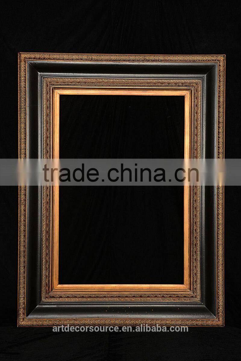 Wooden Picture Frame with Wide Moulding