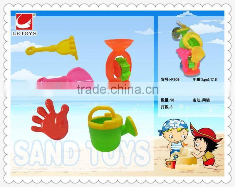 eco plastic 5PCS beach toys play set at good price