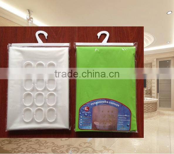 waterproof PEVA curtain shower curtain