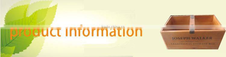 wooden fruit crates box with handle