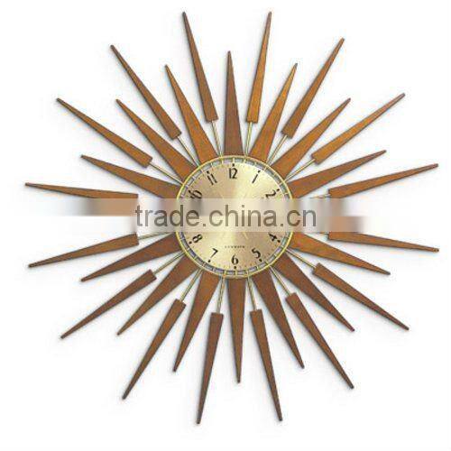 Newgate Pluto Starburst Clock Gold from Heal's