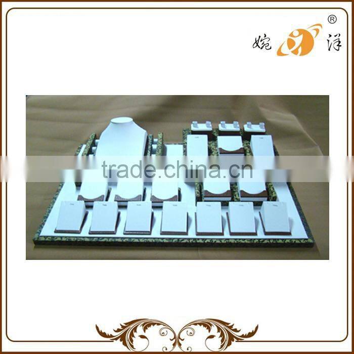 jewelry display leather fashion jewelry rack necklace pendent display