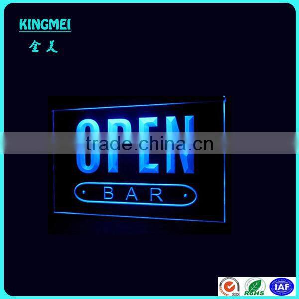 KM-FP27 Wall hang Acrylic Sign Plate,Perspex Led Sign,Lucite Banner Stand