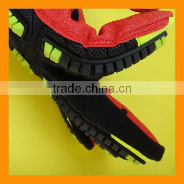 Rigger Style Anti Vibration Oil Resistant Safety Gloves