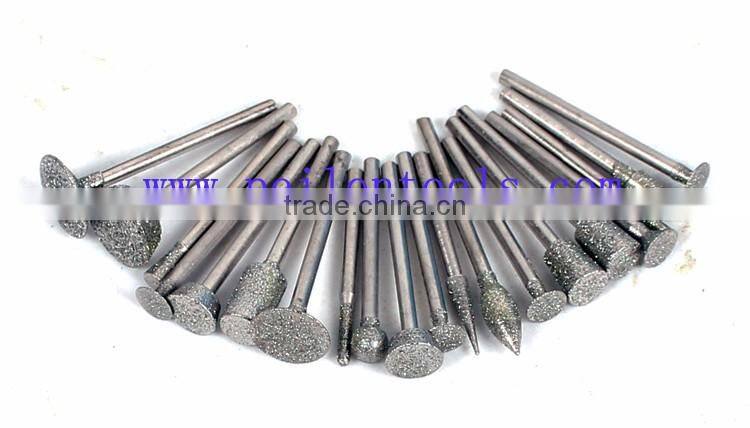 Electroplated diamond Grinding head Diamond wheel diamond core drill bit for glass screen processing
