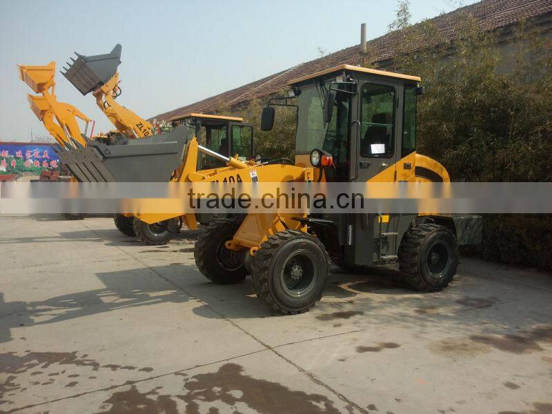 HZM 1ton zl10A mini loader with CE