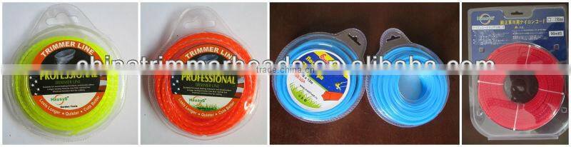 nylon fuel monofilament grass trimmer line