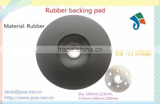 Angle Grinder Back-up Pad rubber backing pad