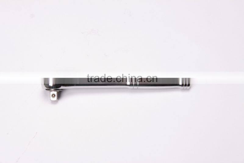 ratchet handle, 45T, curved handle with pear-type handle, 40cr+crmo material, PP+TRP handle, good quality ratchet handle