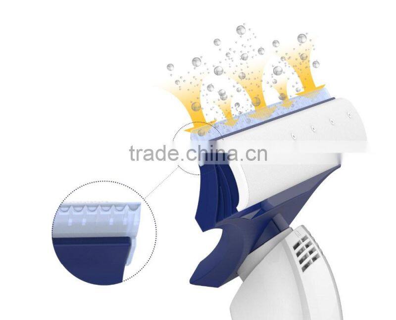 Cordless Window Cleaning Vacuum + Spray Bottle & Microfibre Pad