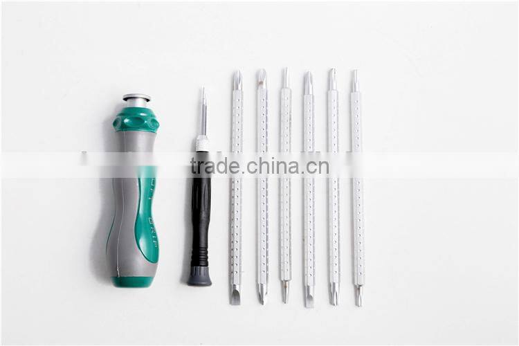 Exchangeable tip Precision Screwdriver set