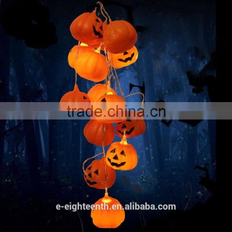 2016 new Christmas Festival Multi-Color Waterproof Hot Sale 4M 20 LED String Fairy Pumpkin Lights Lighting
