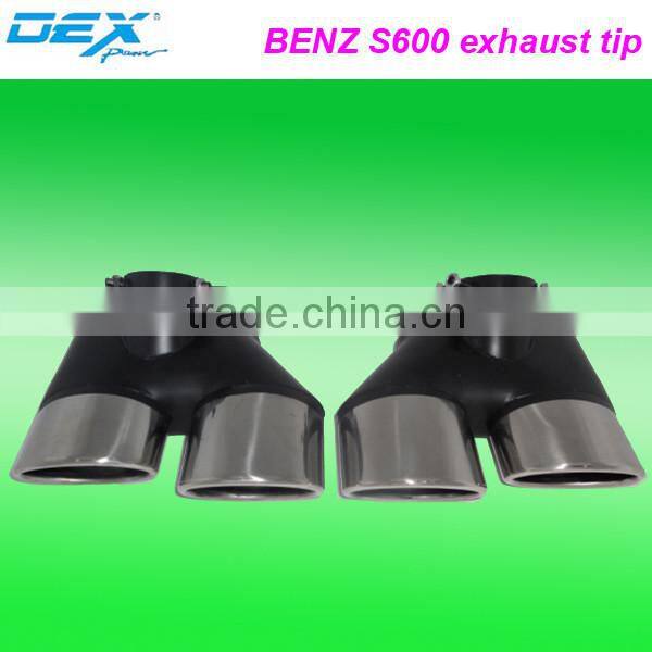 Tianyu DEX dedicated stainless steel tuning exhaust muffler tip for BENZ