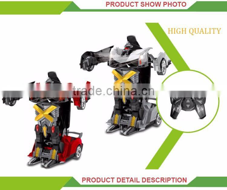 New style remote control car deformation rc flying robot toy