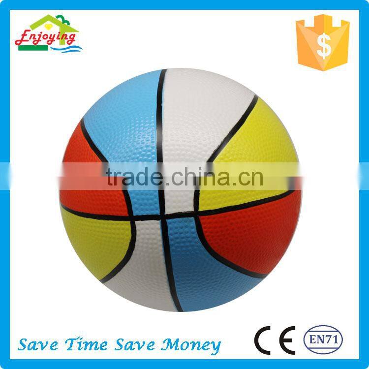 Hot sale customized inflatable colorful basket ball toy