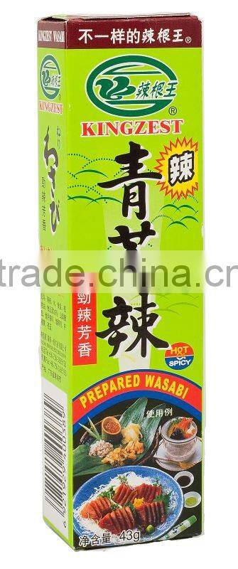 43g in tube Japanese sushi sauce hot Kosher Wasabi