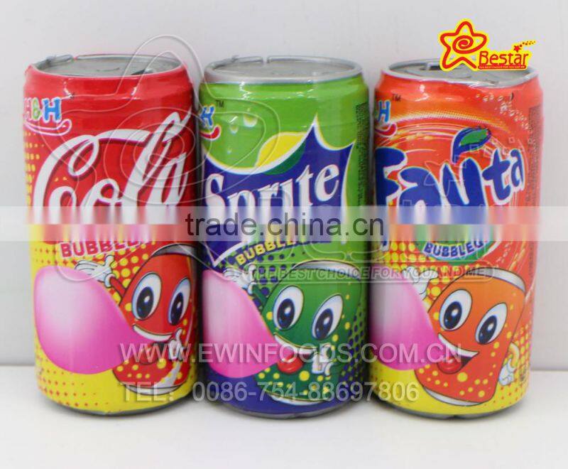 Soda Water Bubble Gum 3 Flavor(Cola,Sprite,Fanta)