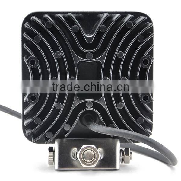 mini 90mm 27w square led working lamp 110v forklift safety driving light