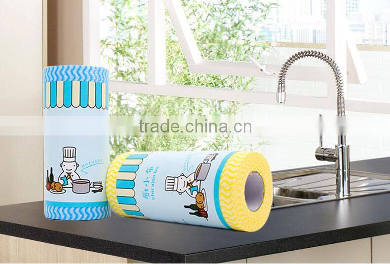 Cleaning Nonwoven Fabric Industry Wipe Roll