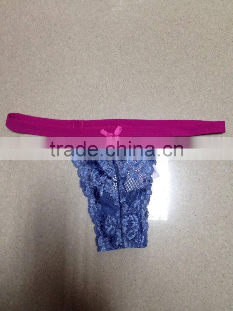 ladies thong underwear /sexy transparent ladies underwear panties