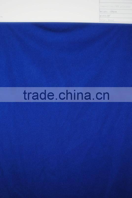100% polyester interlock fabric