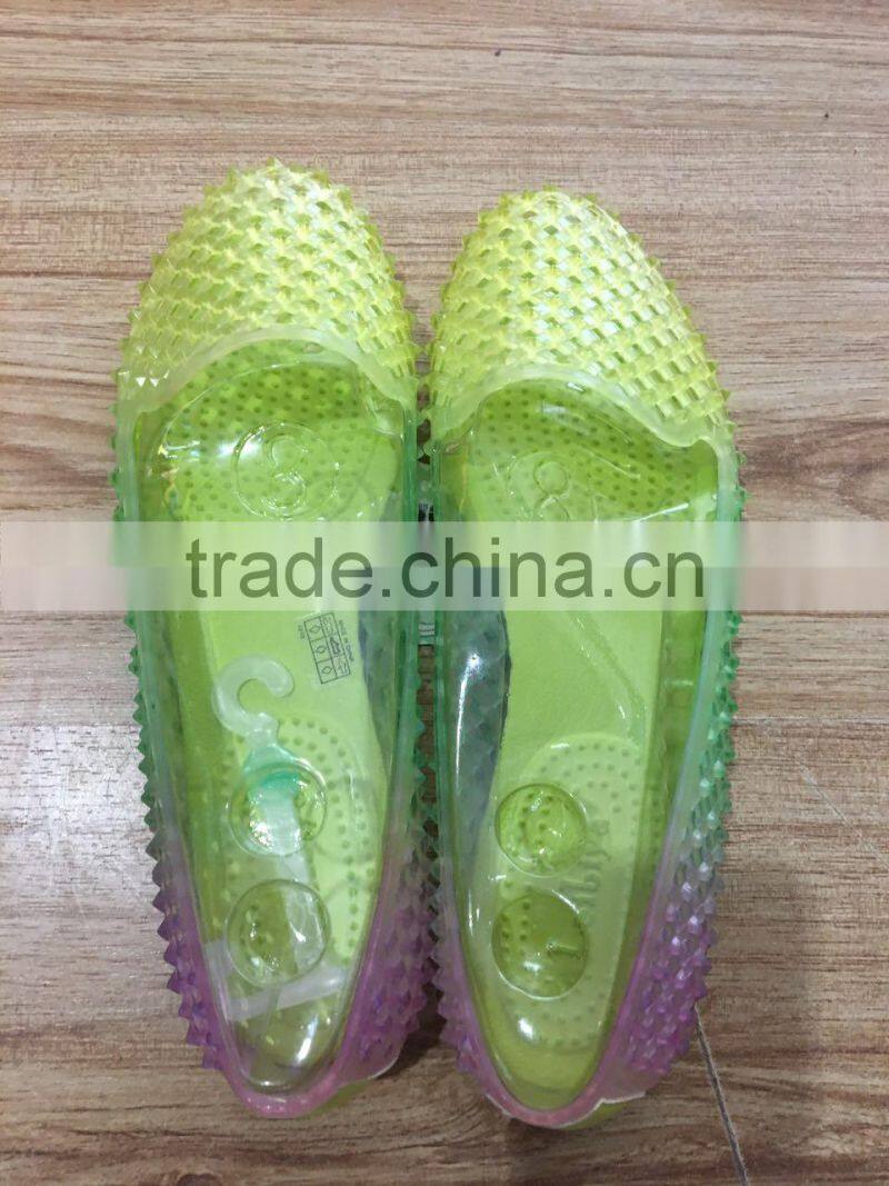GZYsummer hotsale stocklot crystal women slipper