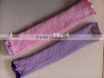 Western style knitted women leg warmers