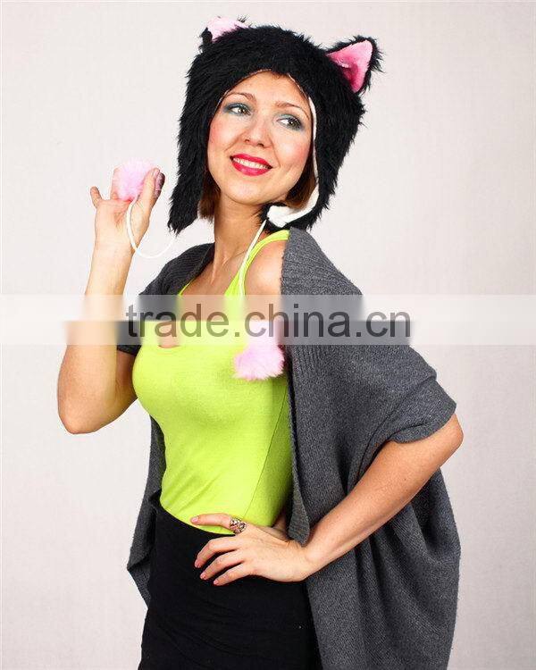 Super quality most popular party animal aviator Russian earflap hood hats