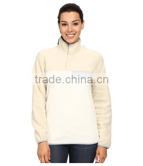 OEM service women knitted light weight pocket decoration left chest pullover sweater made in China