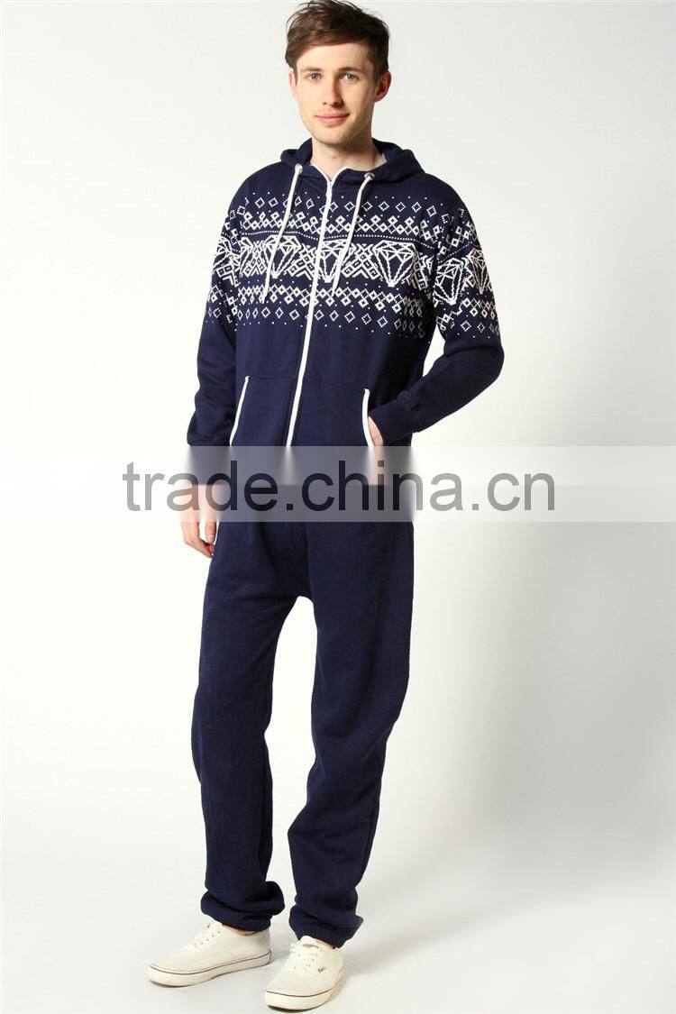 Adult onesie pyjamas custom made adult print organic cotton onesie