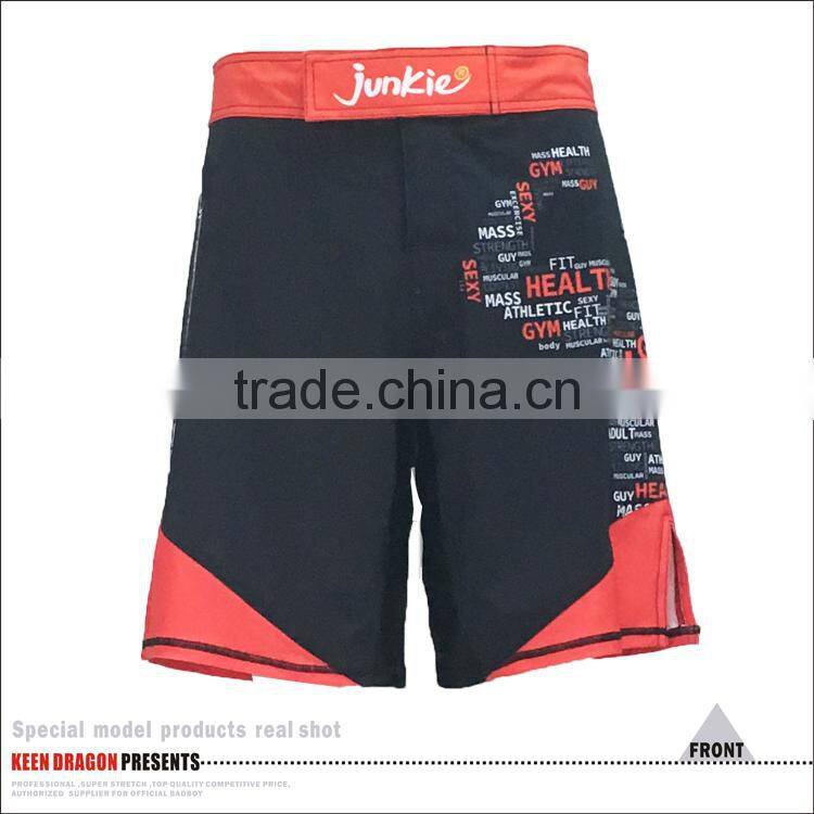 Wholesale Plus Size Boys Gym Shorts Sublimation Training Shorts Rope inside