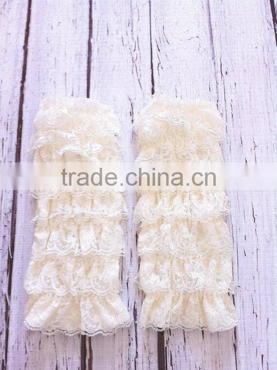 yellow leg warmers girls ruffle pants baby lace leggings