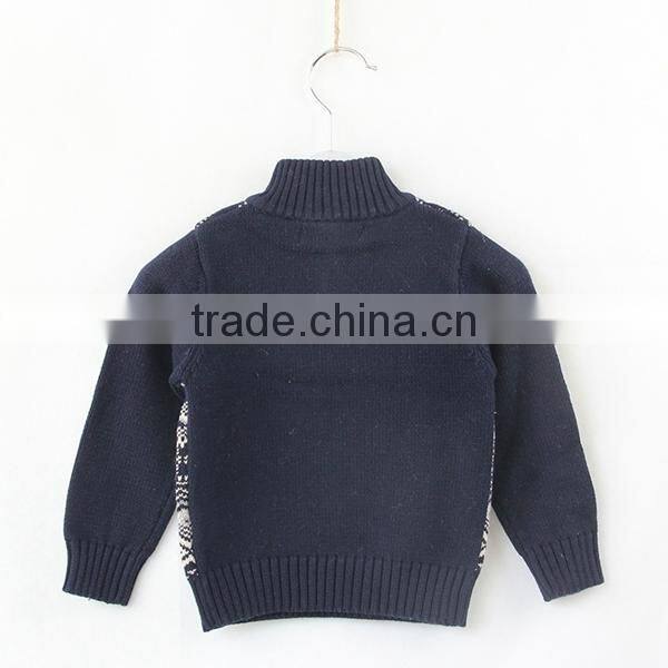 Baby retro styles pullover snowflake design christmas sweater