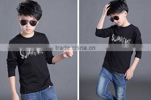 China wholesale Professional alibaba factory 2017 new product long sleeve t-shirt print for kids