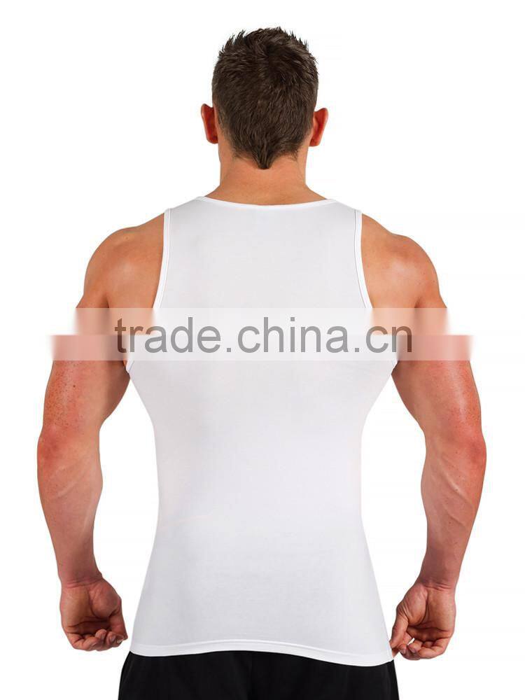 fitness bodybuilding mens gym stringer vest