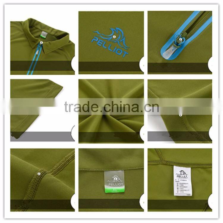 Custom Design Lapel Collar Men Jersey