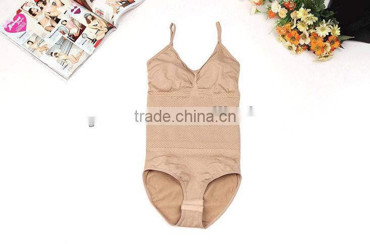 fashion summer plain seamless slim full body shaper