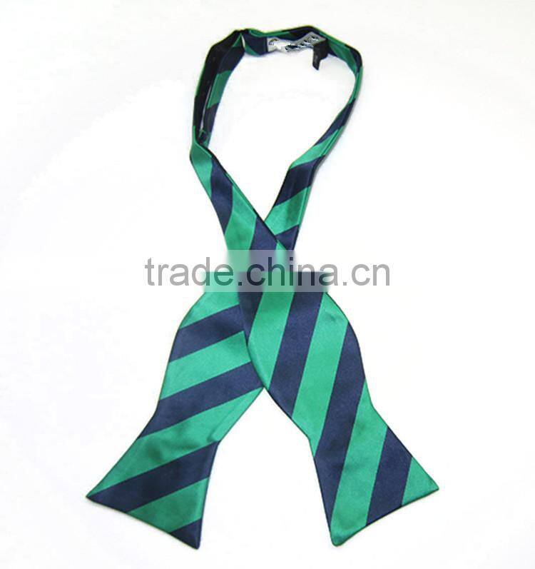 New fashion design double sided self tie bow tie