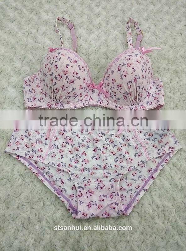 Girls new embroidery underwear set in China www sexy girl com 3355#