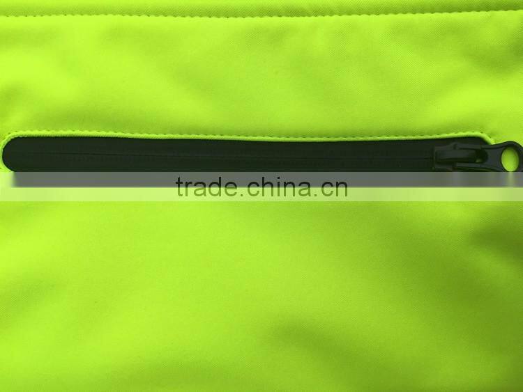 Men hi-vis jacket safety high visibility welding jacket with EN20471 EN343